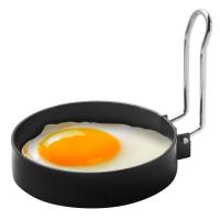 خواتم بيض مستديرة خواتم طبخ البيض عملي متين بتصميم مقبض