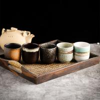 200 مللي لطيف الإبداعية اليابانية الخام الفخار كوب حليب لهب فرن أكواب السيراميك أكواب القهوة بعد الظهر فنجان شاي Tazas الأصلي