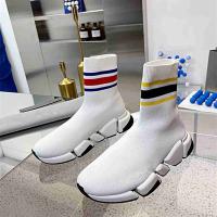 نماذج زوجين 2022 موضة جديدة الجوارب الأحذية ثلاثية الأبعاد محبوك النسيج المرأة تنفس الأحذية حذاء رجالي الأحذية الإناث Bottes أحذية مصممين
